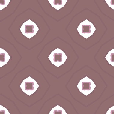 Dikişsiz geometrik süs vektör deseni. Soyut arka plan