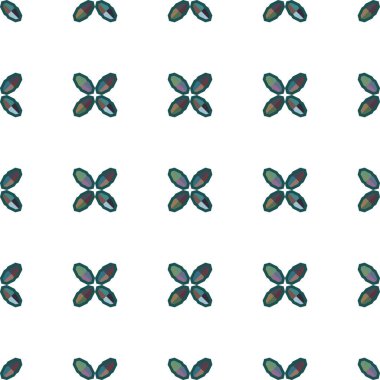 Geometrik süslemeli vektör deseni. Kusursuz tasarım dokusu.