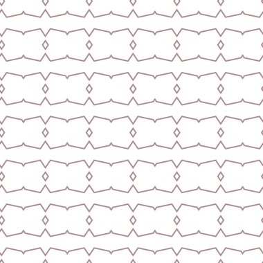 Dikişsiz geometrik süs vektör deseni. Soyut arka plan