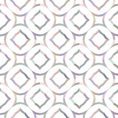 Dikişsiz geometrik süs vektör deseni. Soyut arka plan