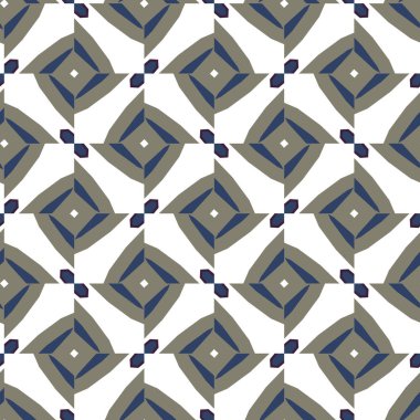 Kusursuz Vektör Deseni. Geometrik Süsleme Biçiminde Arkaplan DokusuName.