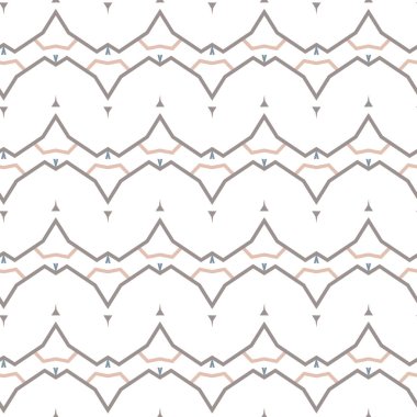Geometrik süslemeli vektör deseni. Kusursuz tasarım dokusu.