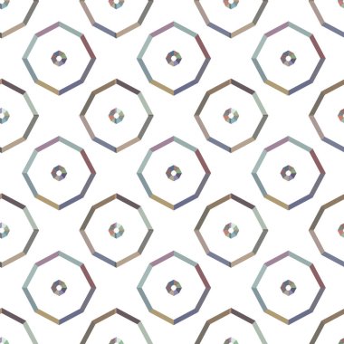 Kusursuz Vektör Deseni. Geometrik Süsleme Biçiminde Arkaplan DokusuName.