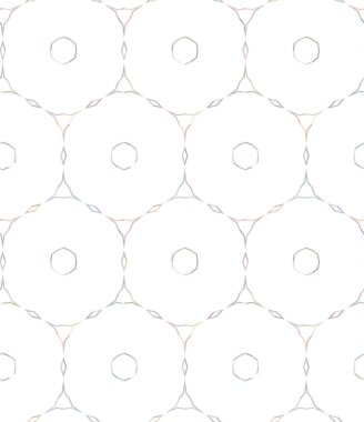 Geometrik süslemeli vektör deseni. Kusursuz tasarım dokusu.