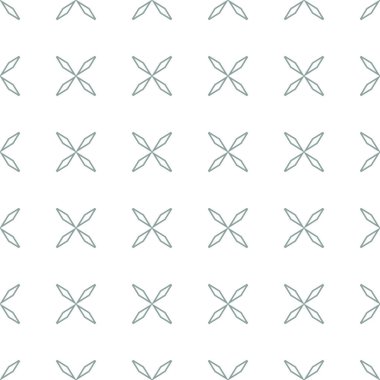 Geometrik süslemeli vektör deseni. Kusursuz tasarım dokusu.