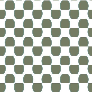 Geometrik süslemeli vektör deseni. Kusursuz tasarım dokusu.