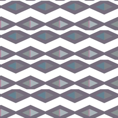 Geometrik süslemeli vektör deseni. Kusursuz tasarım dokusu.