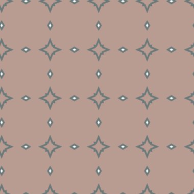 Dikişsiz geometrik süs vektör deseni. Soyut arka plan