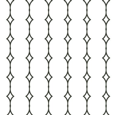 Geometrik süslemeli vektör deseni. Kusursuz tasarım dokusu.