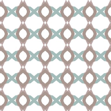 Geometrik süslemeli vektör deseni. Kusursuz tasarım dokusu.