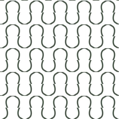 geometrik süsleme biçiminde kusursuz vektör deseni