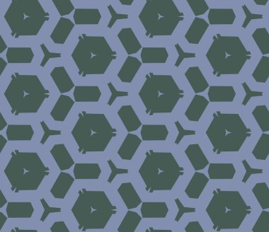 Geometrik süslemeli vektör deseni. Kusursuz tasarım dokusu.