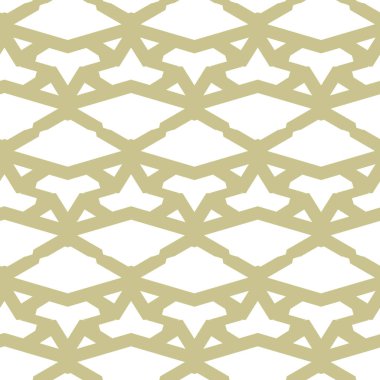 Geometrik süslemeli vektör deseni. Kusursuz tasarım dokusu.