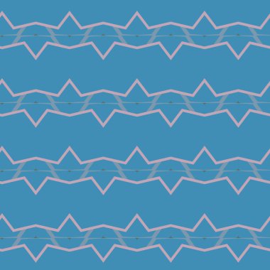 Dikişsiz geometrik süs vektör deseni. Soyut arka plan