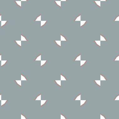 Geometrik süslemeli vektör deseni. Kusursuz tasarım dokusu.