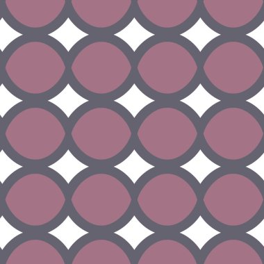 geometrik süsleme biçiminde kusursuz vektör deseni