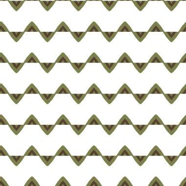 Kusursuz Vektör Deseni. Geometrik Süsleme Biçiminde Arkaplan DokusuName.