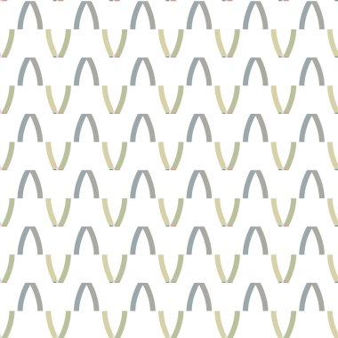 Geometrik süslemeli vektör deseni. Kusursuz tasarım dokusu.