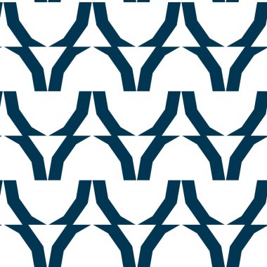 Geometrik süslemeli vektör deseni. Kusursuz tasarım dokusu.