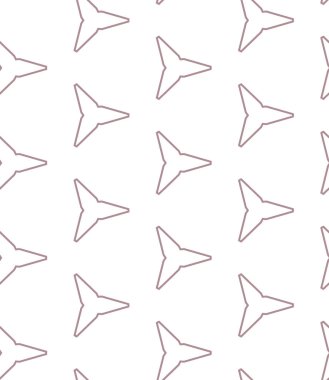 Geometrik süslemeli vektör deseni. Kusursuz tasarım dokusu.