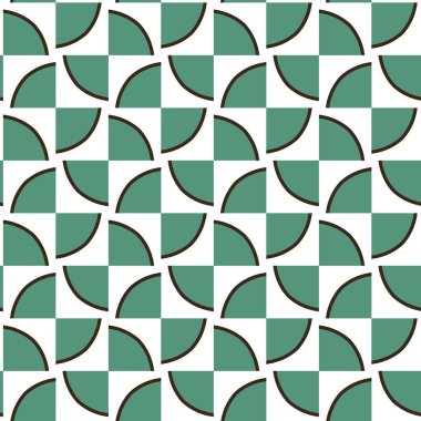 Dikişsiz geometrik süs vektör deseni. Soyut arka plan