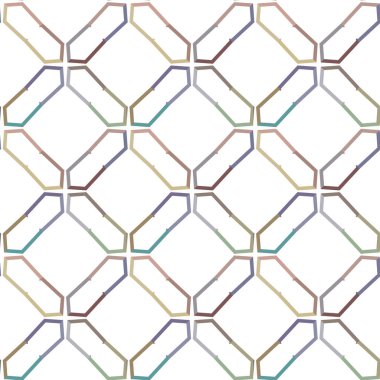 Kusursuz Vektör Deseni. Geometrik Süsleme Biçiminde Arkaplan DokusuName.