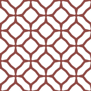 Geometrik süslemeli vektör deseni. Kusursuz tasarım dokusu.