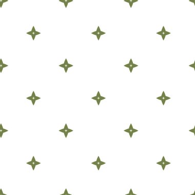 Geometrik süslemeli vektör deseni. Kusursuz tasarım dokusu.