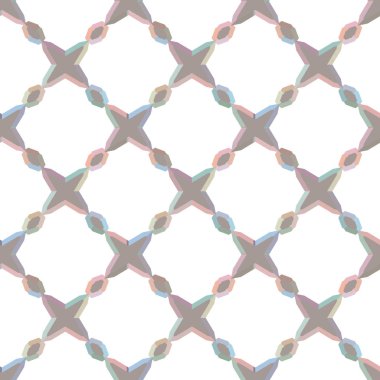 Dikişsiz geometrik süs vektör deseni. Soyut arka plan