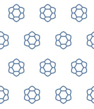 Geometrik süslemeli vektör deseni. Kusursuz tasarım dokusu.