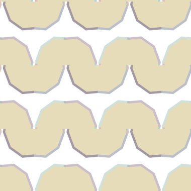Geometrik süslemeli vektör deseni. Kusursuz tasarım dokusu.