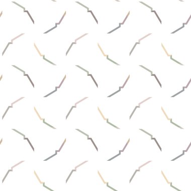 Dikişsiz geometrik süs vektör deseni. Soyut arka plan