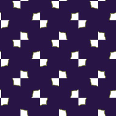 Geometrik süslemeli vektör deseni. Kusursuz tasarım dokusu.