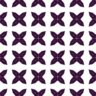 Geometrik süslemeli vektör deseni. Kusursuz tasarım dokusu.