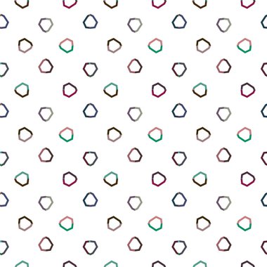 Kusursuz Vektör Deseni. Geometrik Süsleme Biçiminde Arkaplan DokusuName.