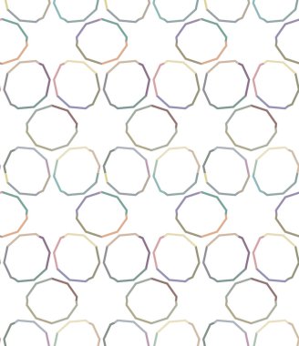 Dikişsiz geometrik süs vektör deseni. Soyut arka plan