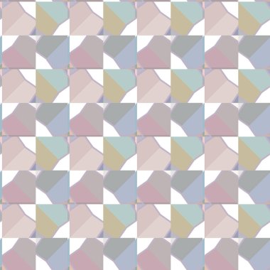 Dikişsiz geometrik süs vektör deseni. Soyut arka plan