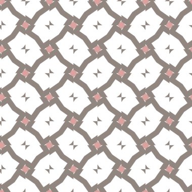 Geometrik süslemeli vektör deseni. Kusursuz tasarım dokusu.