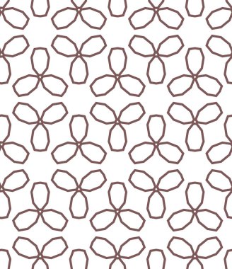 Geometrik süslemeli vektör deseni. Kusursuz tasarım dokusu.