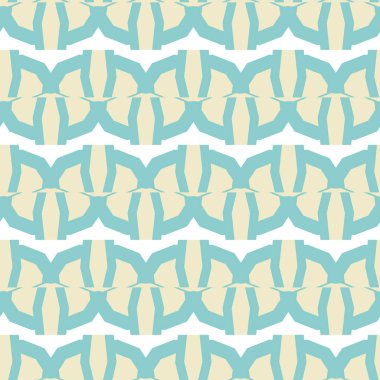 Geometrik süslemeli vektör deseni. Kusursuz tasarım dokusu.