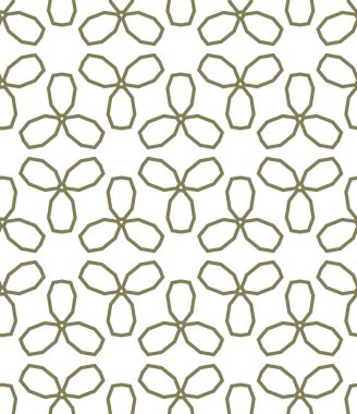 Geometrik süslemeli vektör deseni. Kusursuz tasarım dokusu.