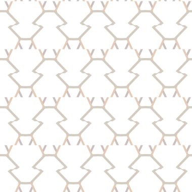 Dikişsiz geometrik süs vektör deseni. Soyut arka plan