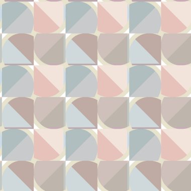 geometrik süsleme biçiminde kusursuz vektör deseni