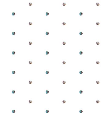 Geometrik süslemeli vektör deseni. Kusursuz tasarım dokusu.