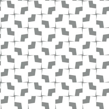 geometrik süsleme biçiminde kusursuz vektör deseni