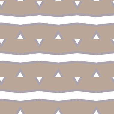 Geometrik süslemeli vektör deseni. Kusursuz tasarım dokusu.