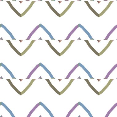 Kusursuz Vektör Deseni. Geometrik Süsleme Biçiminde Arkaplan DokusuName.