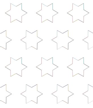 geometrik süsleme biçiminde kusursuz vektör deseni