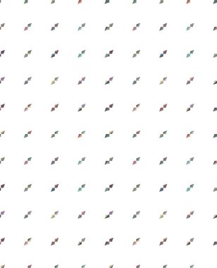 geometrik süsleme biçiminde kusursuz vektör deseni