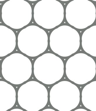 Geometrik süslemeli vektör deseni. Kusursuz tasarım dokusu.